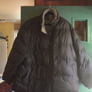 Man’s Black winter jacket